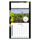 Calendrier illustré d’un moulin traditionnel au cœur des vignobles du Muscadet.
