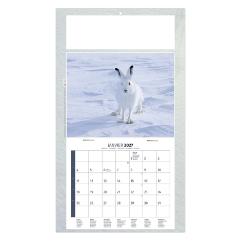 Calendrier plaque 1 vue à personnaliser - Julietta