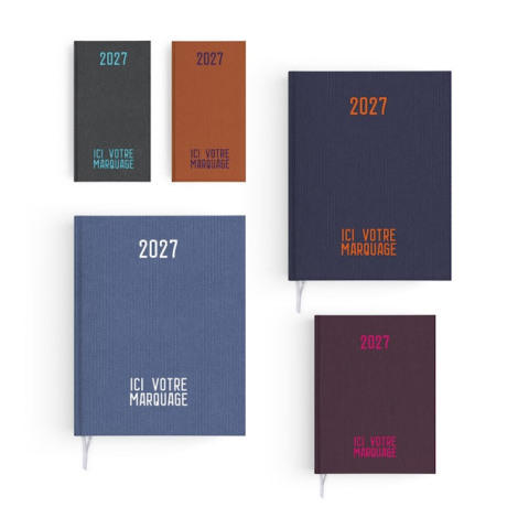 Agenda publicitaire 3 formats - Toile