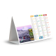 Calendrier chevalet thermalisme Japon avec mont Fuji et premier quadrimestre 2027.