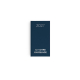 Agenda mini fermé avec couverture bleue effet naturel et marquage personnalisé visible.